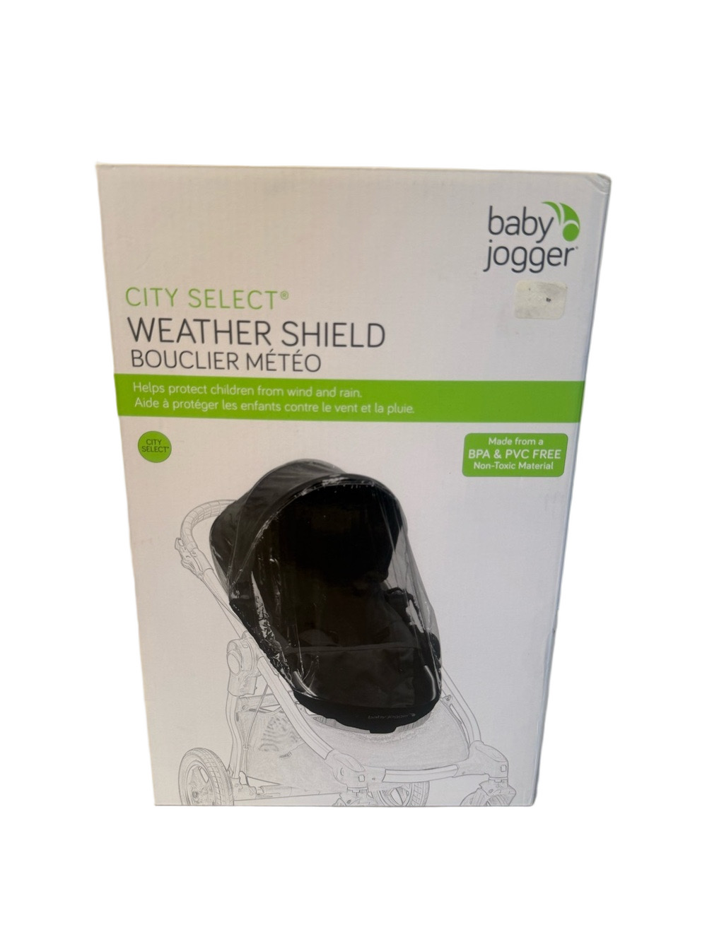 Baby Jogger City Select Weather Rain Shield Cover New